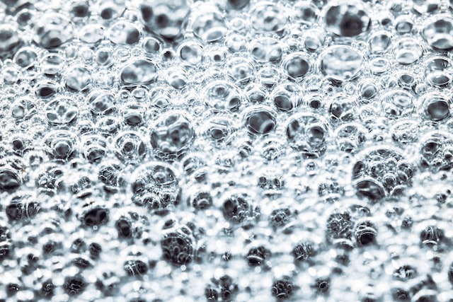 foam of water